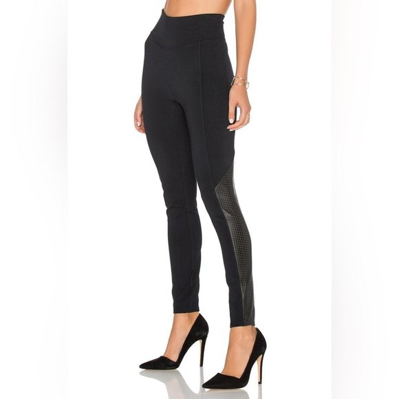 SPANX Pants - SPANX Perforated Panel high waist Legging in Very Black XS